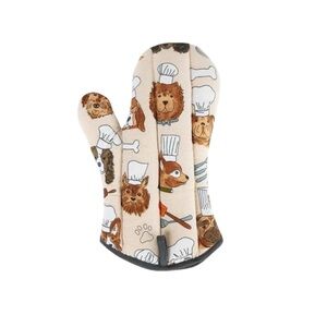 Ten Thousand dog chefs oven mitt